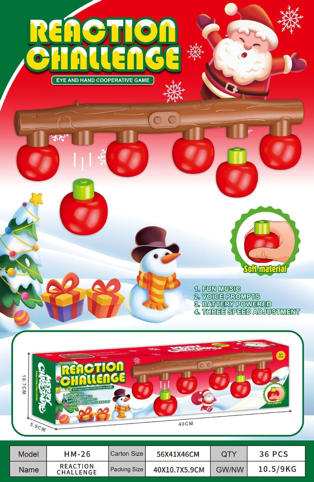 ✨ Reflective Drop Stick Challenge Game Set