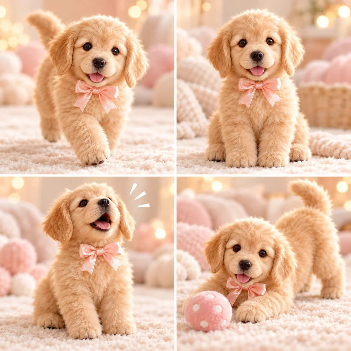 🎄 Realistic Robot Golden Retriever Puppy🐾
