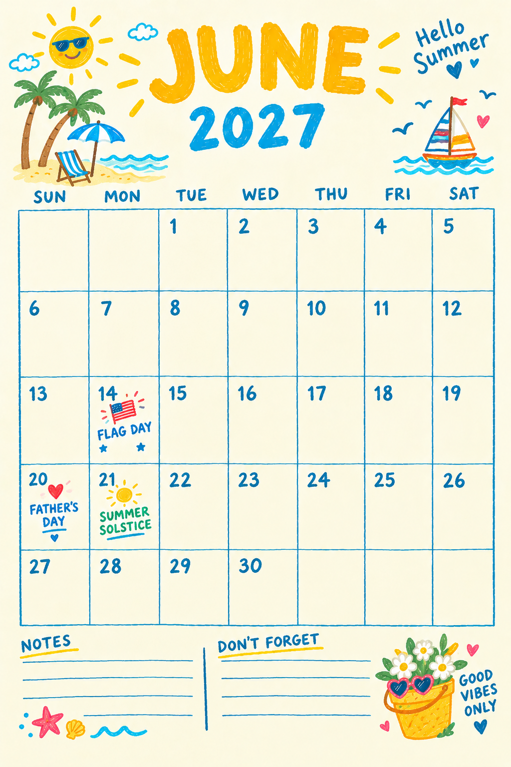 HERE WE FUCKING GO AGAIN 2027 Calendar