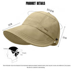 Women's Wide Brim Sun Visor Hat