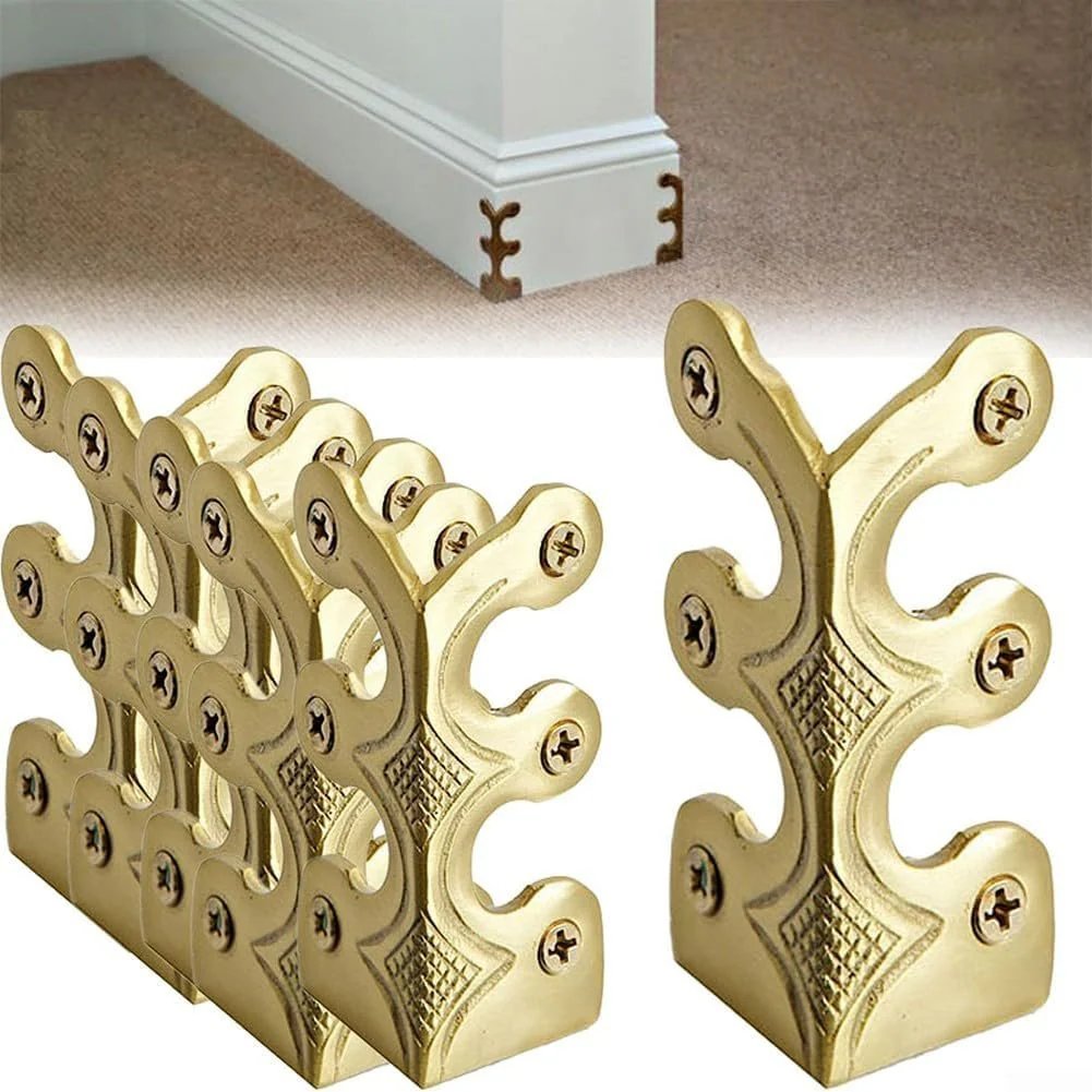 1 Set (6 Pcs) Baseboard Corner Protectors for Furniture