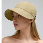Women's Wide Brim Sun Visor Hat