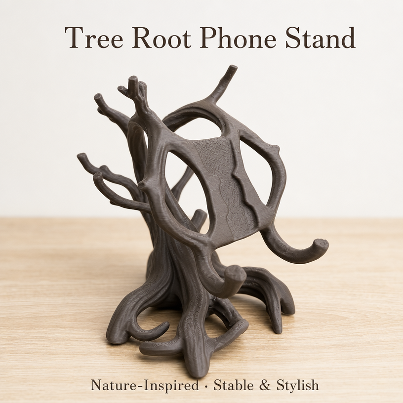 Tree Branch Phone Stand