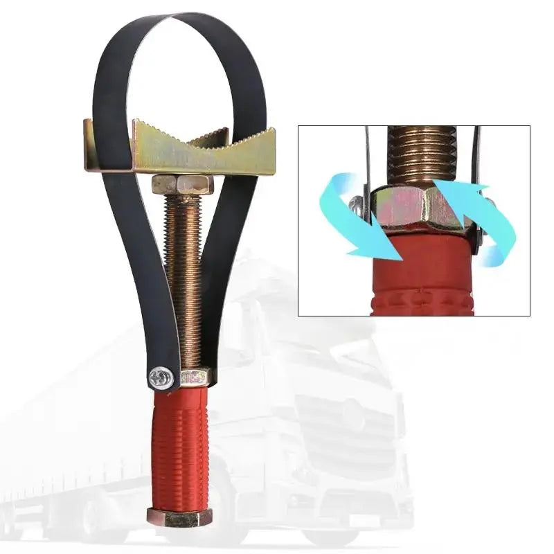 New Adjustable Steel Band Oil Filter Wrench