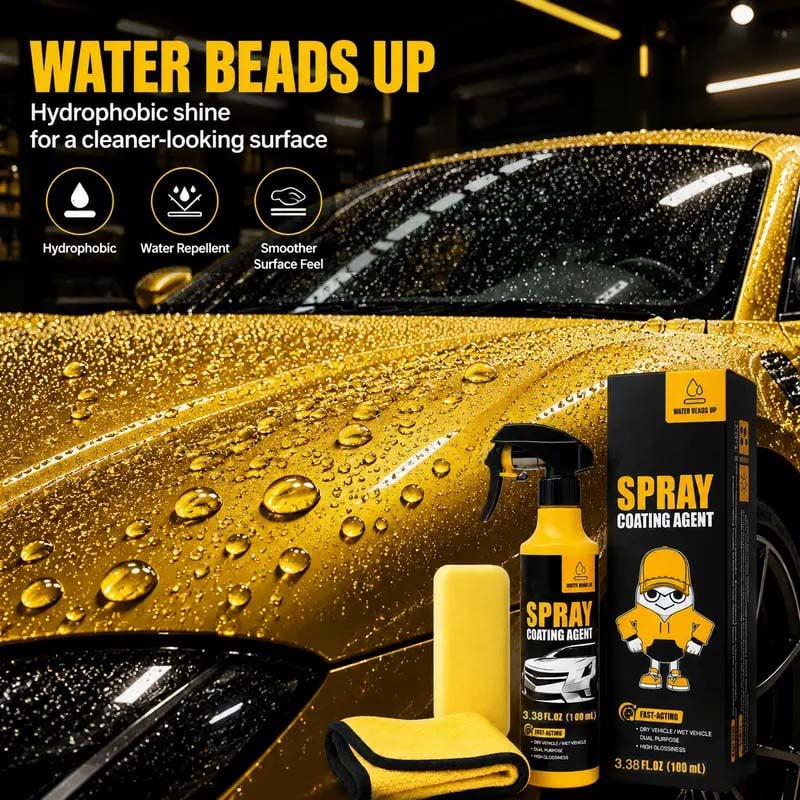 Hydrophobic Car Ceramic Spray for All Vehicles🚗