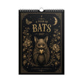 2027 Vintage Victorian Gothic Bat Art Monthly Wall Calendar