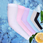 UPF 50+ Cooling Arm Sleeves - Ultimate Sun Protection & Instant Ice-Cool Comfort for All Outdoor Activities