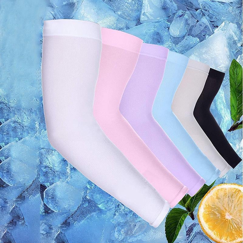 UPF 50+ Cooling Arm Sleeves - Ultimate Sun Protection & Instant Ice-Cool Comfort for All Outdoor Activities