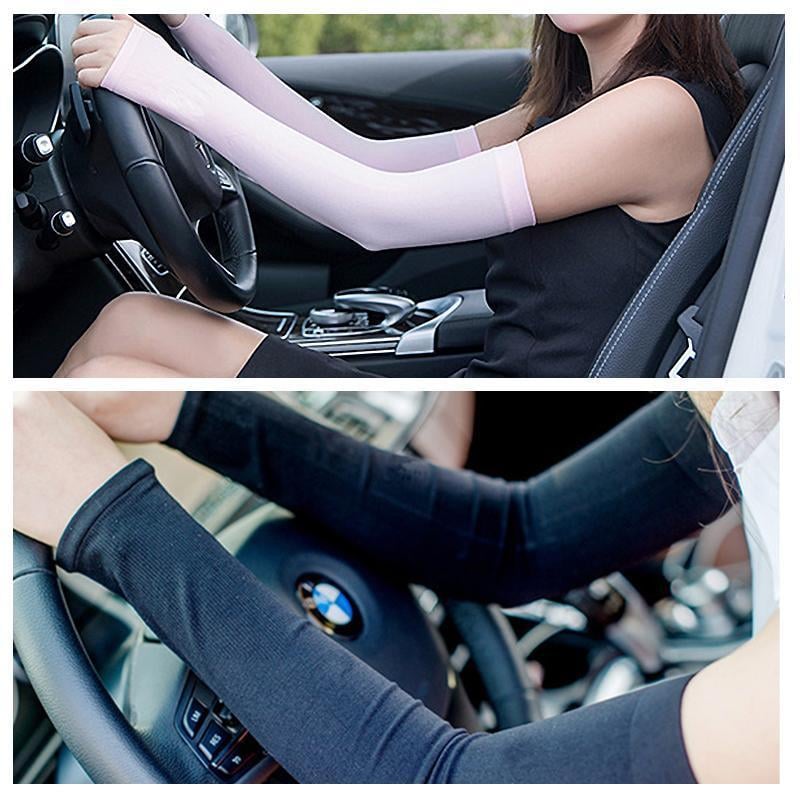 UPF 50+ Cooling Arm Sleeves - Ultimate Sun Protection & Instant Ice-Cool Comfort for All Outdoor Activities