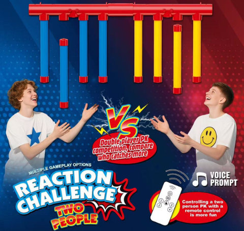 ✨ Reflective Drop Stick Challenge Game Set