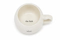 The "What The..." Hidden Message Ceramic Mug | 16 oz Ball Mug