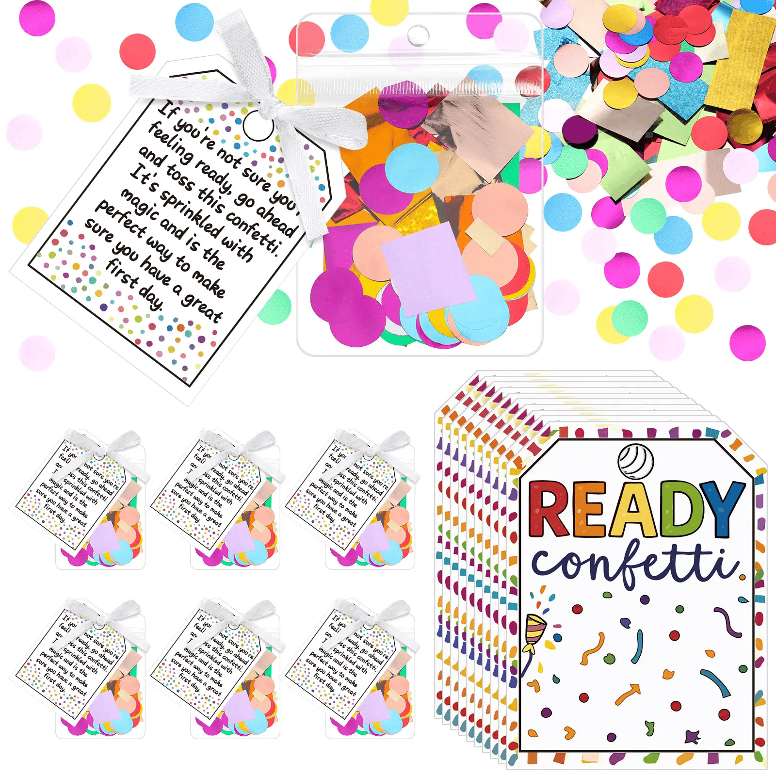 🎉School Day Joy Confetti Favor Set🎓