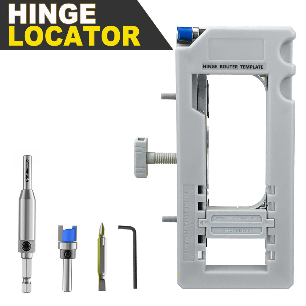 Hinge Door Lock Hole Positioner Kit Set