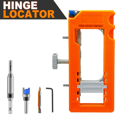 Hinge Door Lock Hole Positioner Kit Set