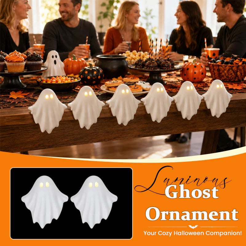 👻✨Luminous Ghost Ornament