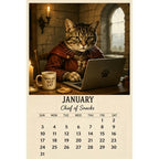 🐱2027 Medieval Cats Doing Modern Jobs Calendar