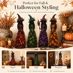 🧙 Enchanted Autumn Witch Figurine