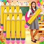 🎈 ✏️Back to School Classroom Decoration- Giant Inflatable Pencil Balloons Set for First Day Party & Photo Props