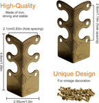 1 Set (6 Pcs) Baseboard Corner Protectors for Furniture