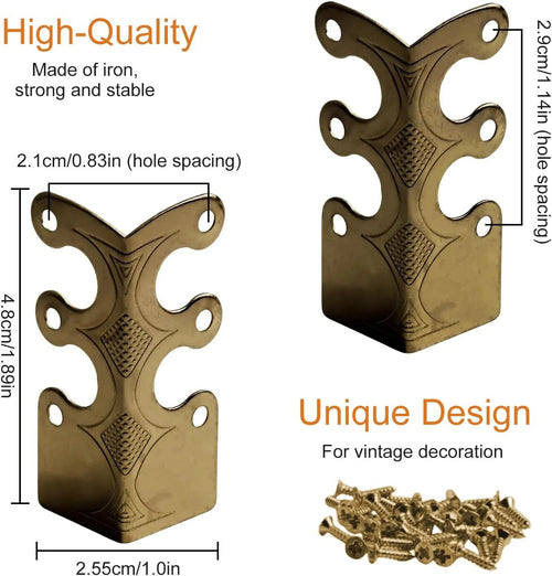 1 Set (6 Pcs) Baseboard Corner Protectors for Furniture