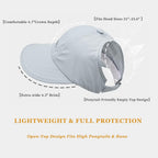 UPF Sun Protection Baseball Hat for Men and Women