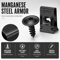 Universal Car Metal U-Type Clips and Screws Set