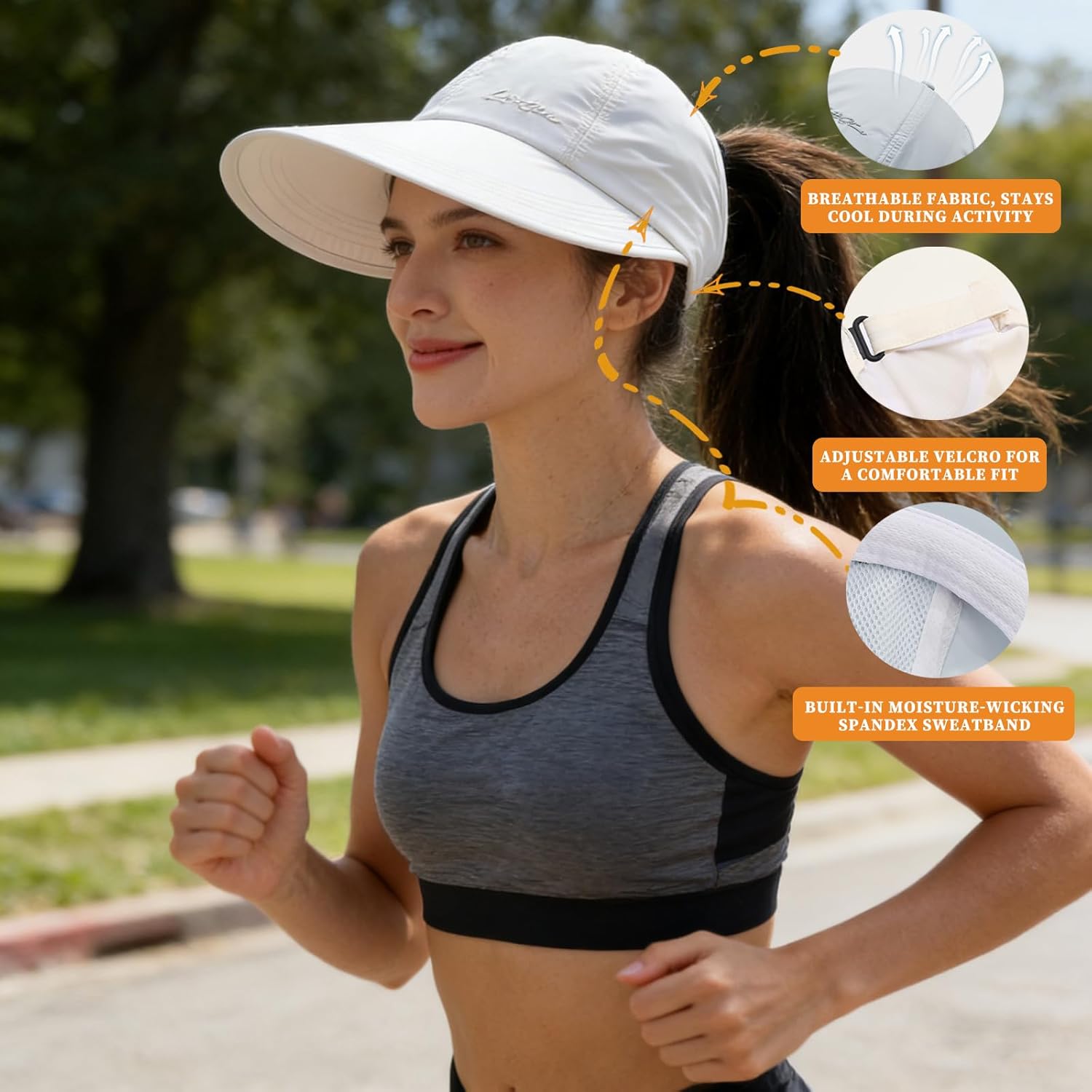 UPF Sun Protection Baseball Hat for Men and Women