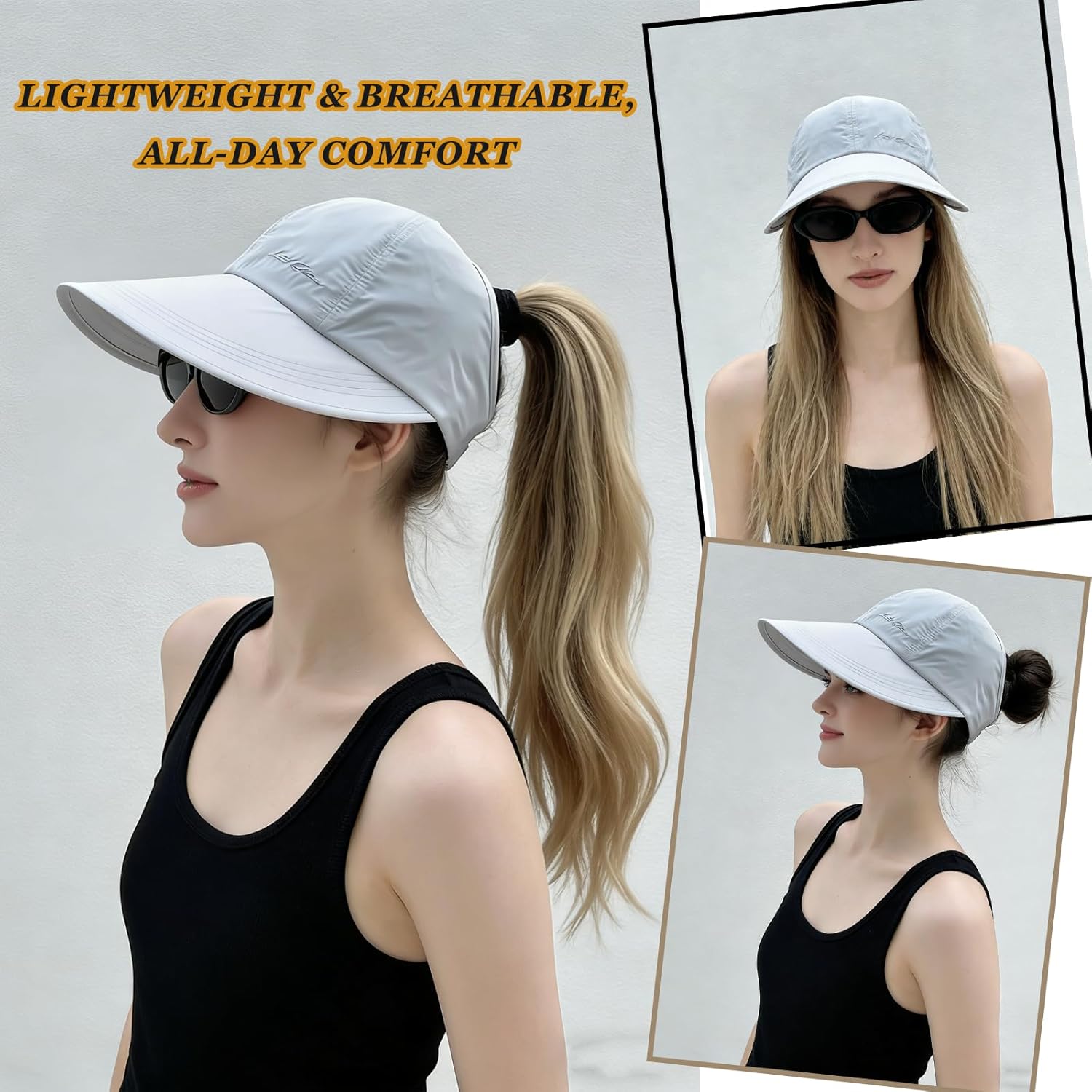 UPF Sun Protection Baseball Hat for Men and Women