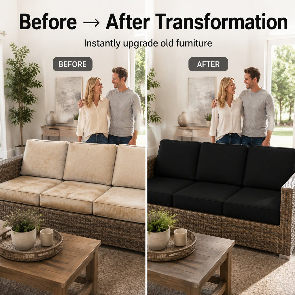 🪑 Stretch Sofa Cushion Covers Set