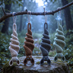 🦇 Crochet Bat Wind Spinner DIY Kit