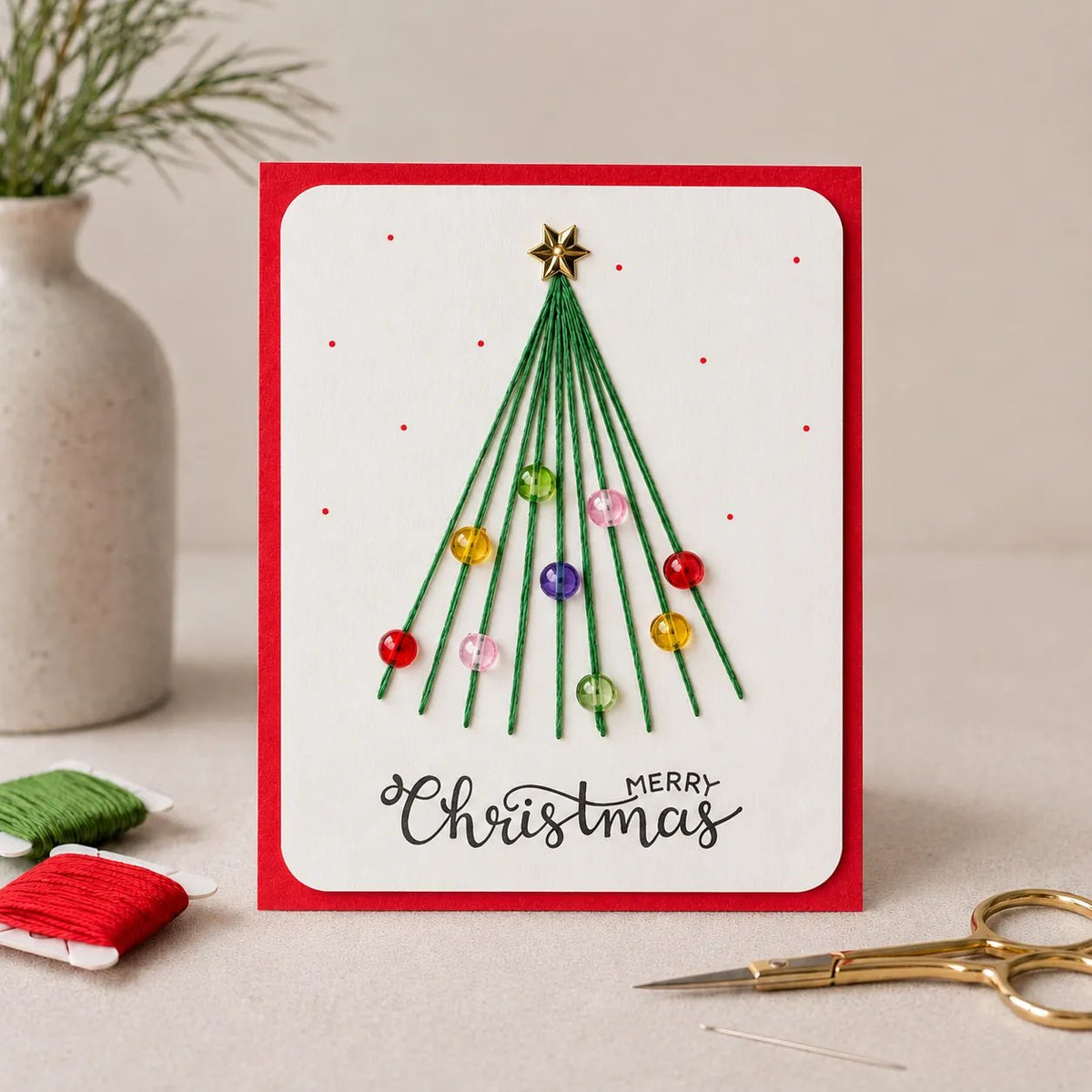 🎄 Merry & Bright Christmas DIY Kit – 6-Piece Set