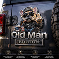 🚗 Funny Old Man Edition Vehicle Badge