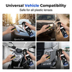 Headlight Restoration Fluid with Crystalline Protective Coating