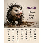🐭2027 Opossum Calendar - 12 Months of Moods