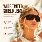 2-In-1 Tortoiseshell Headband Sunglasses