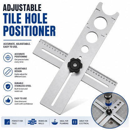 🛠️ Full-angle Adjustable Drilling Tool