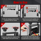 Manual & Electric Dual-Mode Wire Stripping Machine With 6 Channels for 3–17mm Cables