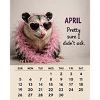 🐭2027 Opossum Calendar - 12 Months of Moods