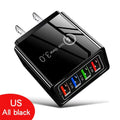 ⚡️Secret to Faster Phone Performance⚡️Four-Port Travel Charger for Extended Phone Battery Life