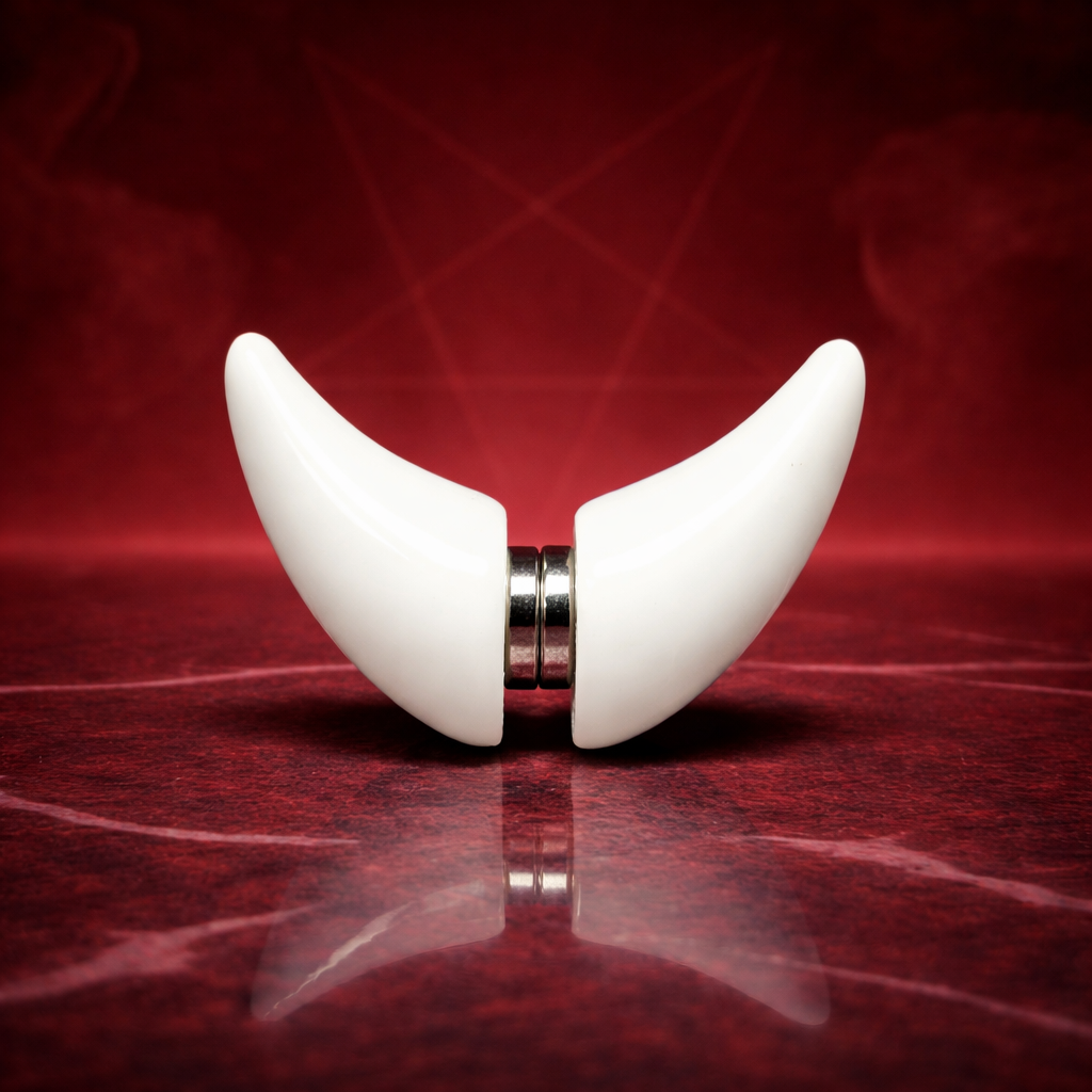 😈 Wearable Magnetic Horns Pair Set