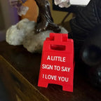 Romantic Message Sign: 'I Fell For You' | Long Distance Gift | Surprise Present