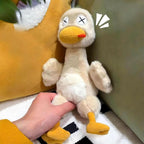 Magnetic Rage Duck, Detachable Duck Plush Toy with a Plush Knife
