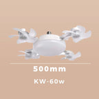 🌀E26/E27 Socket Ceiling Fan Light – 2-in-1 LED Light & Quiet Fan with Remote Control