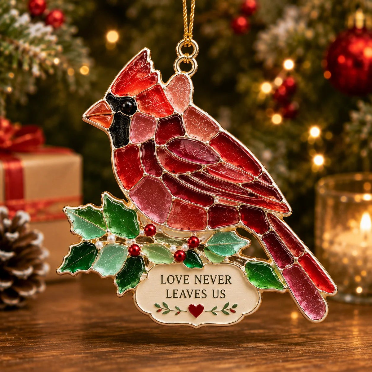 🎄🌊 Sea Glass Christmas Blessing Ornaments