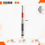 6-Piece Magnetic Pagoda Hex Shank Screwdriver Bit Set