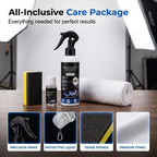Headlight Restoration Fluid with Crystalline Protective Coating