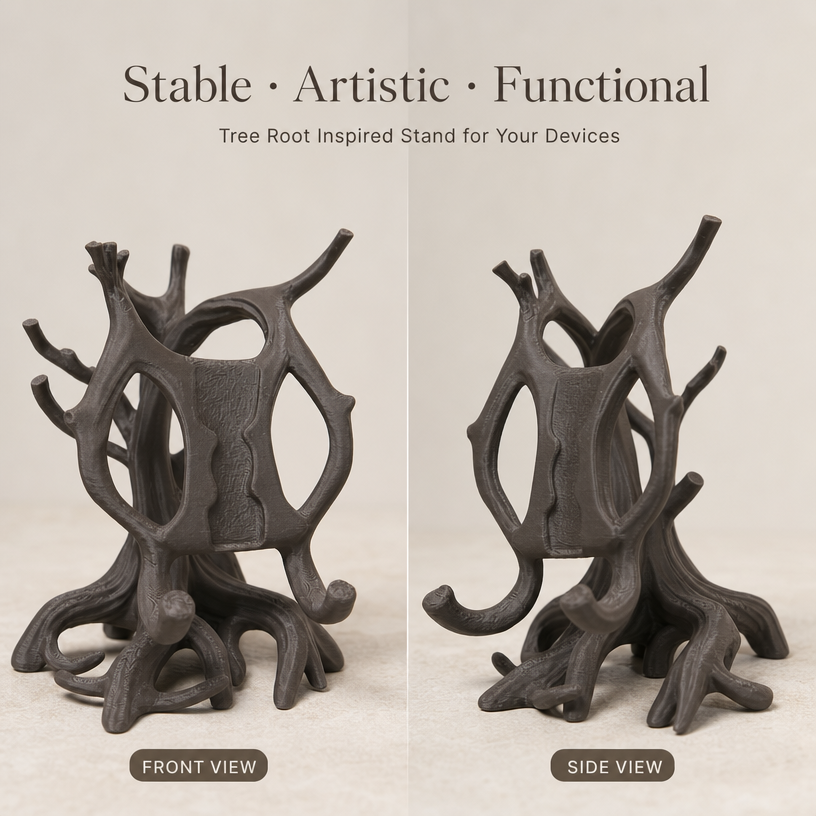 Tree Branch Phone Stand