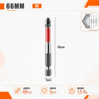 6-Piece Magnetic Pagoda Hex Shank Screwdriver Bit Set