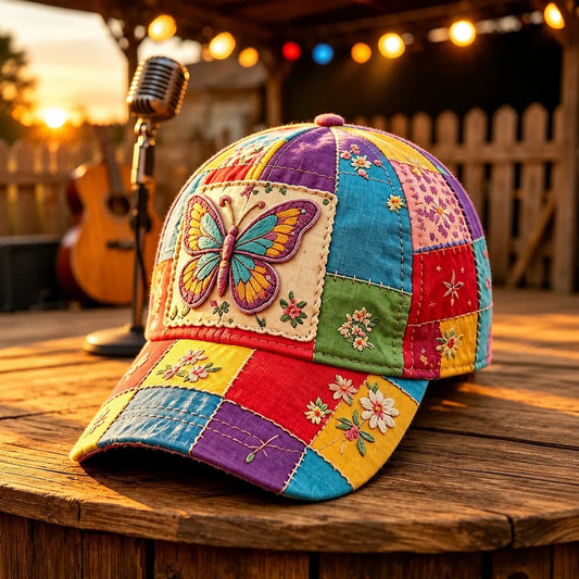 🦋👑 Country Queen Butterfly Cap 🧢