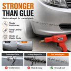 🔧 Handheld Car Plastic Welding Repair Tool (200 Staples Included)